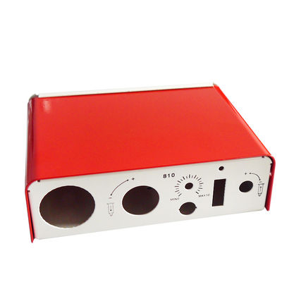 High Precision Aluminum Electric Power Box Sheet Metal Fabrication In Customized Color