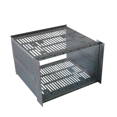 High Precision Aluminum Electric Power Box Sheet Metal Fabrication In Customized Color