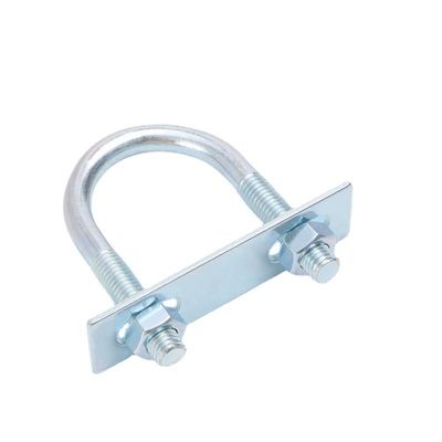 M6 Extended Galvanized U-bolt U-screw U-tube Clamp Bolt U-clip U-hoop CNC Mechanical Shafts