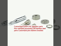 Pièces de précision sur mesure SS304 CNC Traitement non standard 316 pièces en acier inoxydable